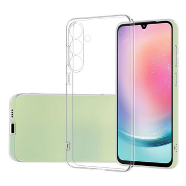 Galaxy S25 Plus Case Zore Super Silicone Cover Transparent