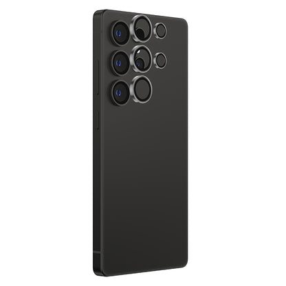 Galaxy S25 Ultra Amazingthing Titan Safir Kamera Lens Koruyucu + Kolay Uygulama Aparatlı Gümüş