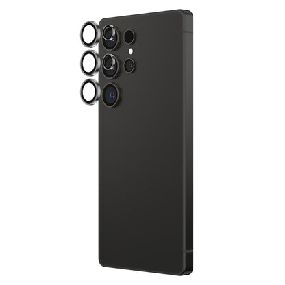 Galaxy S25 Ultra Amazingthing Titan Safir Kamera Lens Koruyucu + Kolay Uygulama Aparatlı Şeffaf