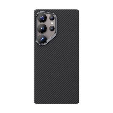 Galaxy S25 Ultra Kılıf Benks M-safe Şarj Özellikli Magnetik ArmorAir 600D Kevlar Fiber Kapak Siyah