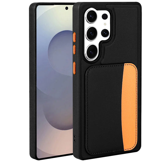 Galaxy S25 Ultra Kılıf Kartlıklı Zore X-Kart Silikon Kapak