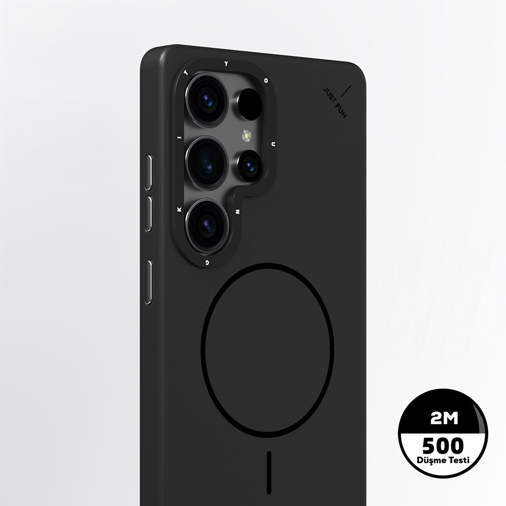 Galaxy S25 Ultra Kılıf M-safe Şarj Özellikli Youngkit Dynamag Serisi Kapak Gold