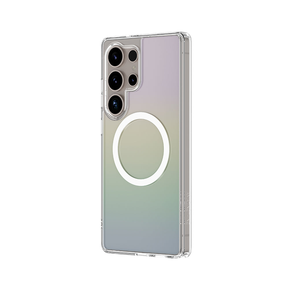 Galaxy S25 Ultra Kılıf M-safe Şarj Özellikli Amazingthing Minimal Serisi Kapak Titanyum-Gri