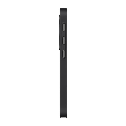 Galaxy S25 Ultra Kılıf M-safe Şarj Özellikli Aramid Fiber 3 Fonksiyon Butonlu Pitaka PinButton Serisi Kapak Siyah-Gri
