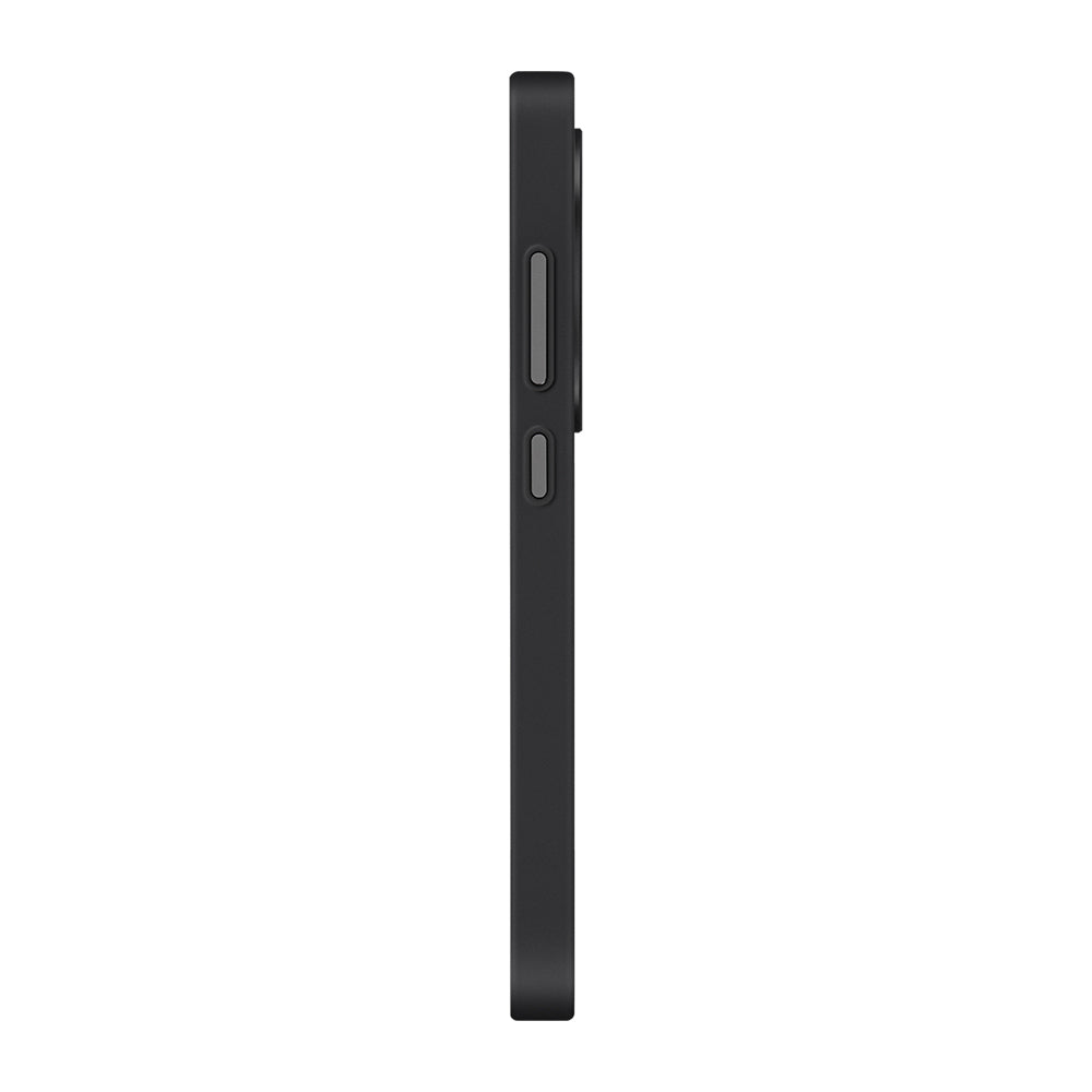 Galaxy S25 Ultra Kılıf M-safe Şarj Özellikli Aramid Fiber 3 Fonksiyon Butonlu Pitaka PinButton Serisi Kapak Siyah-Gri