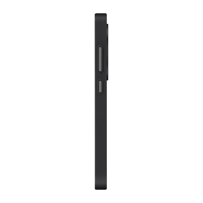 Galaxy S25 Ultra Kılıf M-safe Şarj Özellikli Aramid Fiber 3 Fonksiyon Butonlu Pitaka PinButton Serisi Kapak Siyah-Gri