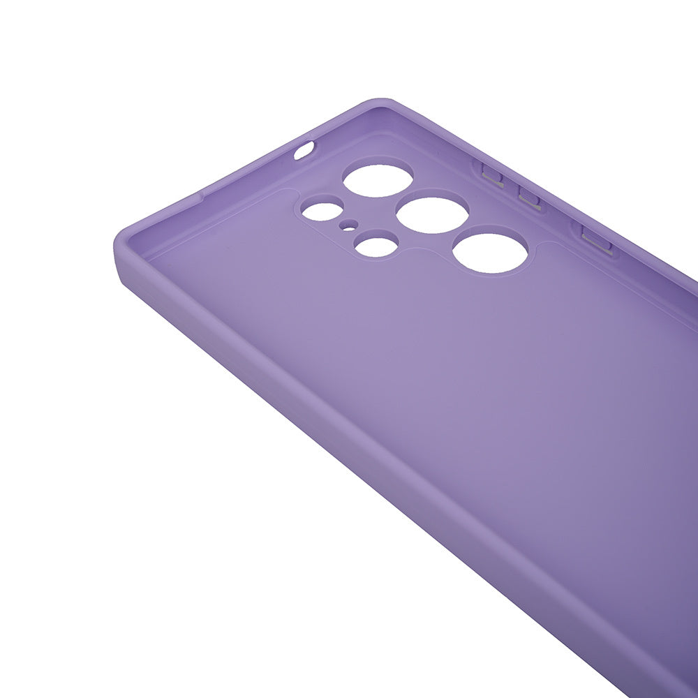 Galaxy S25 Ultra Case Zore Bias Silicone Lilac