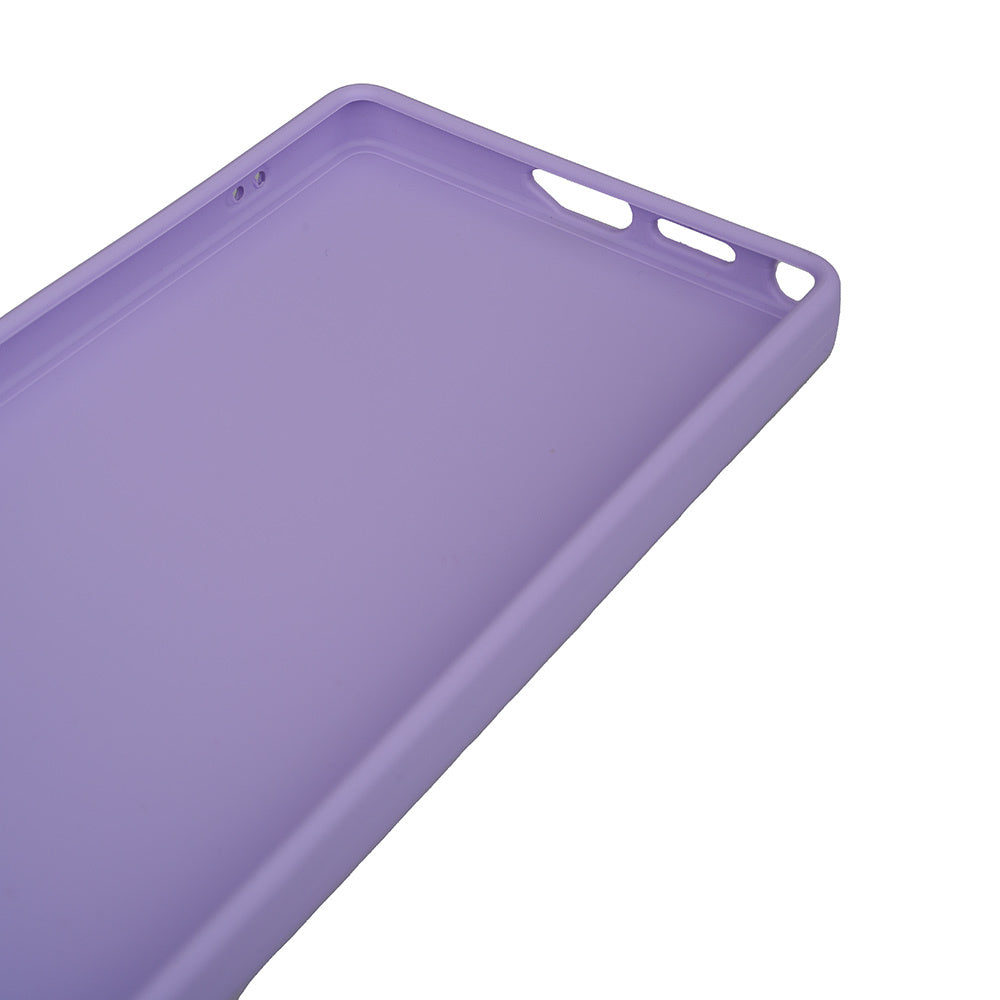 Galaxy S25 Ultra Case Zore Bias Silicone Lilac
