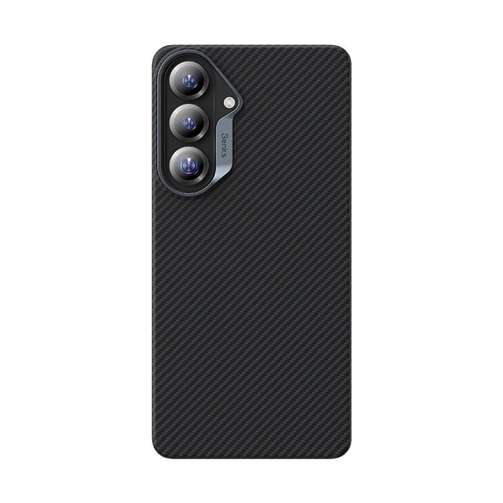 Galaxy S26 Plus Kılıf Benks M-safe Şarj Özellikli Magnetik ArmorAir 600D Kevlar Fiber Kapak