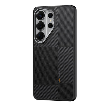 Galaxy S26 Ultra Kılıf M-safe Şarj Özellikli 600D Metal Kamera Çerçeveli Raptic Aramid Dual Serisi Kapak