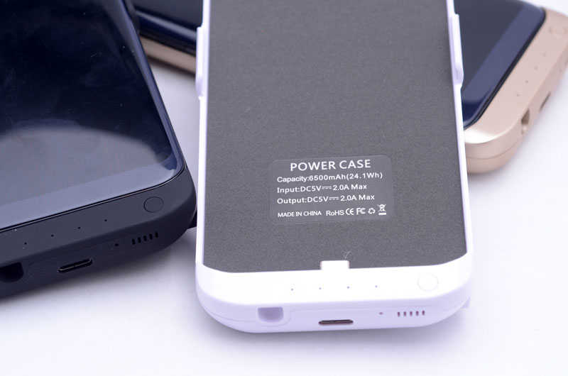Galaxy S8 Plus Charging Case External Battery Black