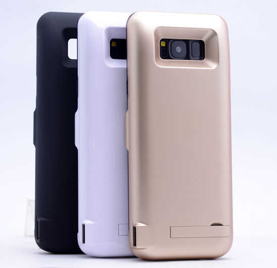 Galaxy S8 Plus Charging Case External Battery Black