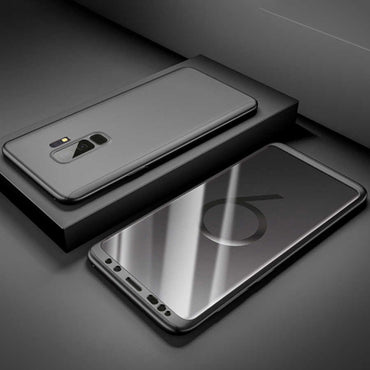 Galaxy S9 Plus Kılıf Zore 360 3 Parçalı Rubber Kapak