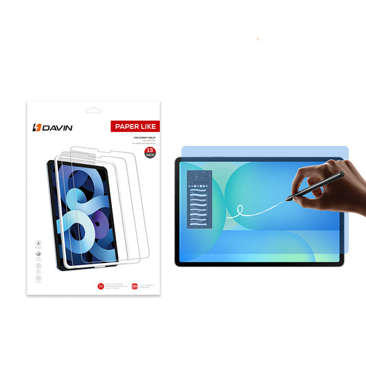 Galaxy Tab S10 FE Plus Paper Feel Matte Davin Paper Like Tablet Screen Protector Transparent