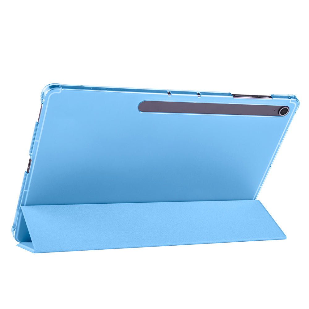 Galaxy Tab S10 FE Plus Zore Smart Cover with Pen Compartment and Stand 1-in-1 Case Lilac