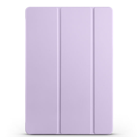Galaxy Tab S10 FE Plus Zore Smart Cover Kalem Bölmeli Standlı 1-1 Kılıf Lila