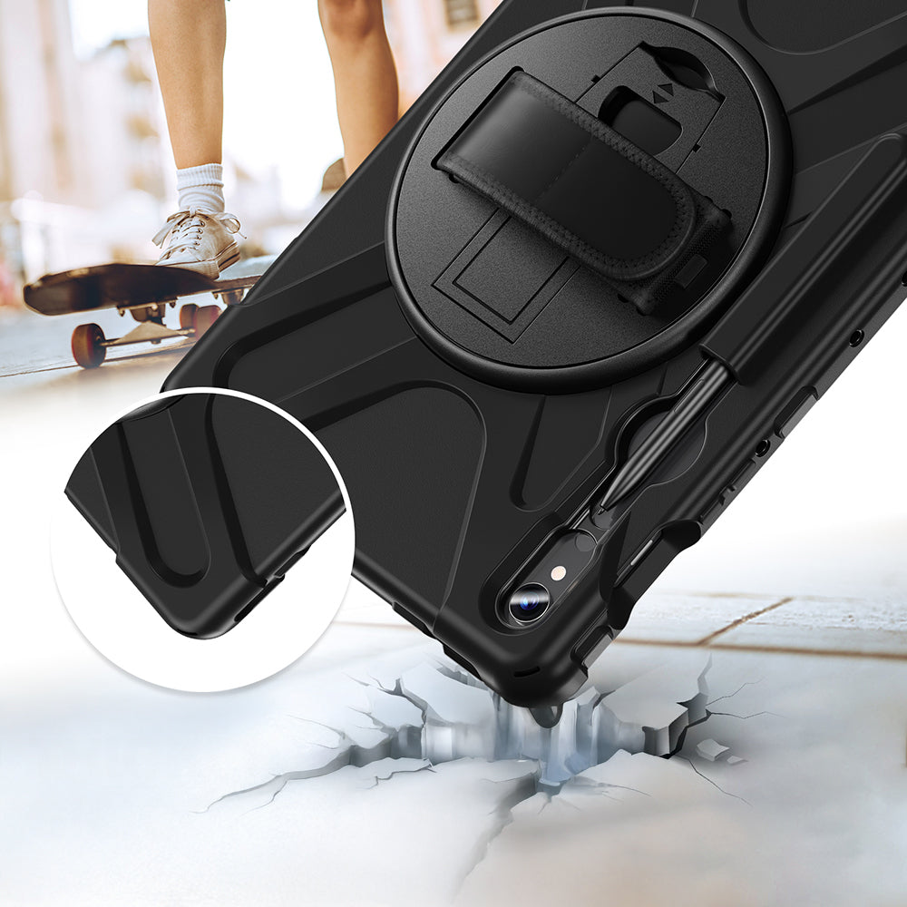 Galaxy Tab S10 FE Zore Defender Tablet Silicone Black 