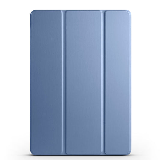 Galaxy Tab S10 FE Zore Smart Cover with Pen Compartment and Stand 1-in-1 Case Petrol Blue