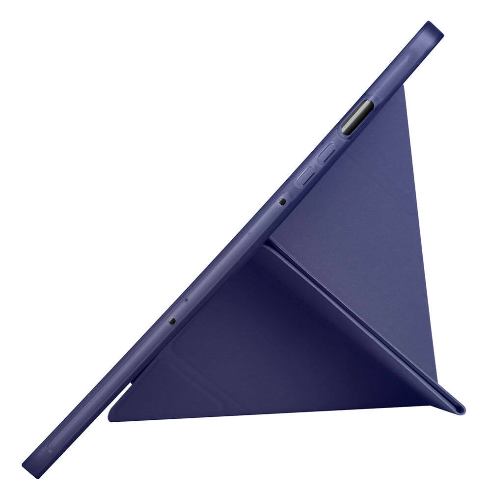 Galaxy Tab S10 Lite Kılıf Zore Tri Folding Kalem Bölmeli Standlı Kılıf Mor