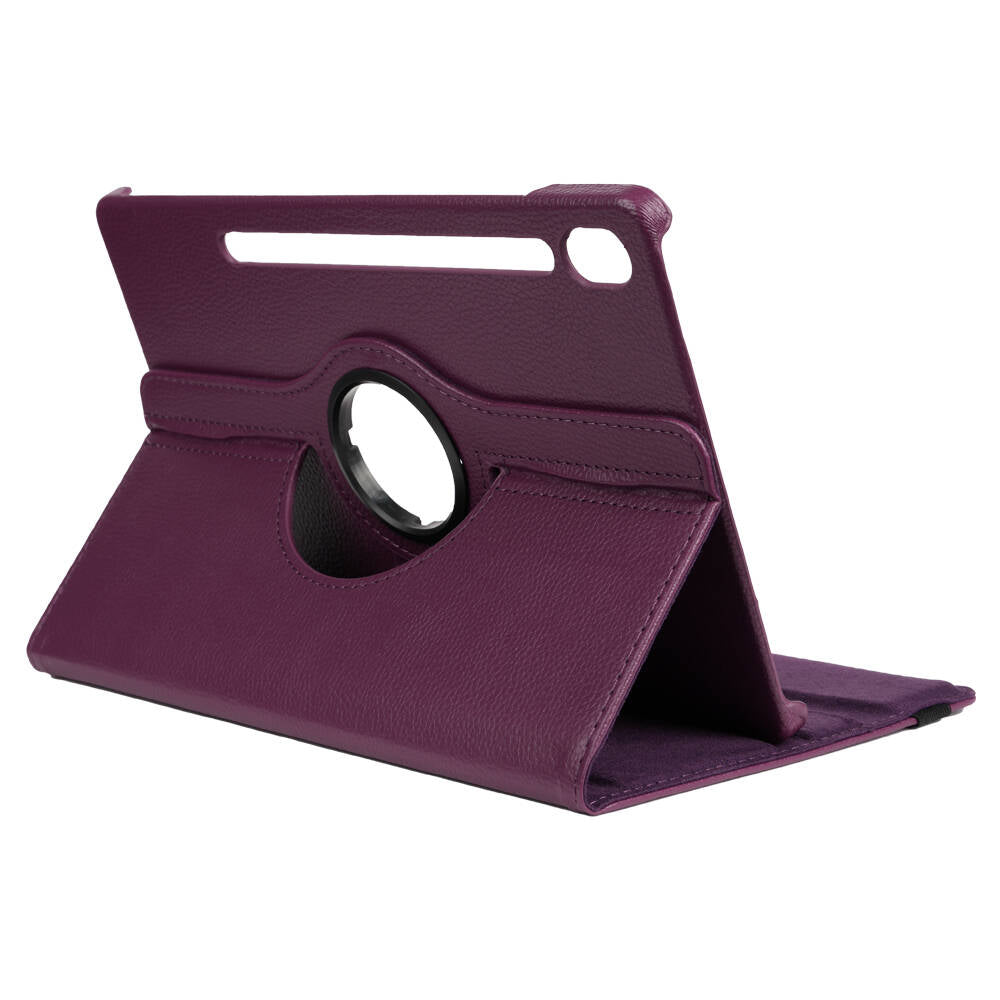 Galaxy Tab S10 Lite Zore Dönebilen Standlı Kılıf Siyah