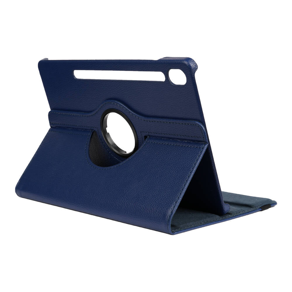 Galaxy Tab S10 Lite Zore Rotating Stand Case Navy Blue