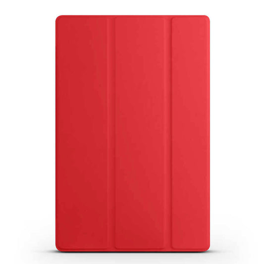 Galaxy Tab S10 Lite Zore Smart Cover Stand 1-in-1 Case Red