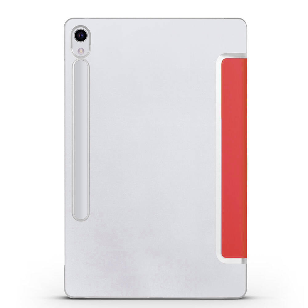 Galaxy Tab S10 Lite Zore Smart Cover Stand 1-in-1 Case Red