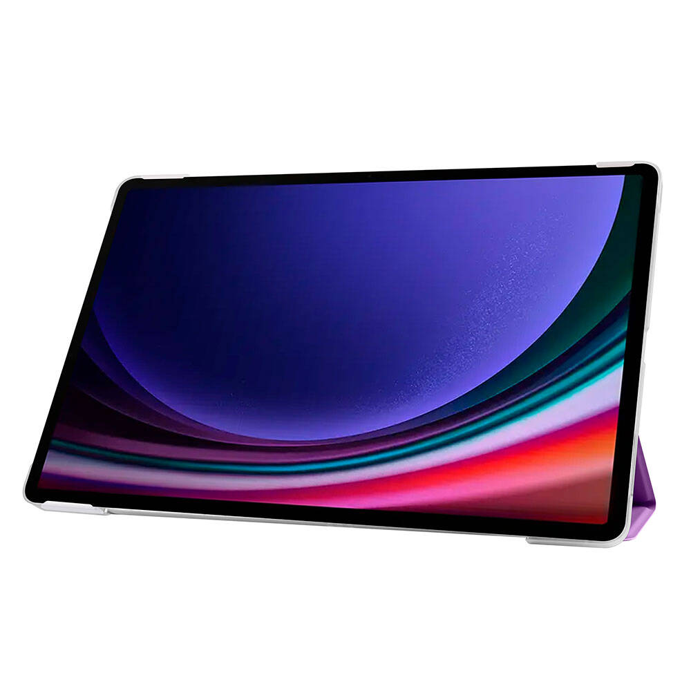 Galaxy Tab S10 Lite Zore Smart Cover Stand 1-in-1 Case Purple