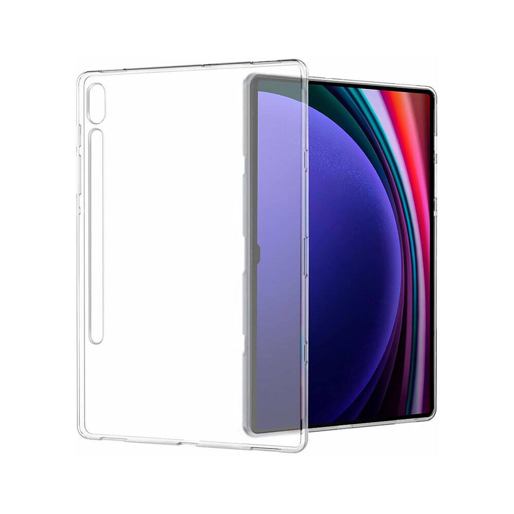 Galaxy Tab S10 Plus Case Zore Tablet Super Silicone Cover Colorless