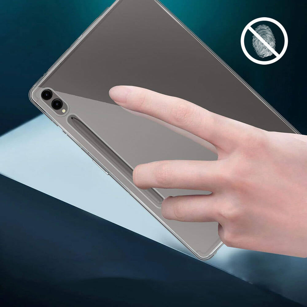 Galaxy Tab S10 Plus Case Zore Tablet Super Silicone Cover Colorless