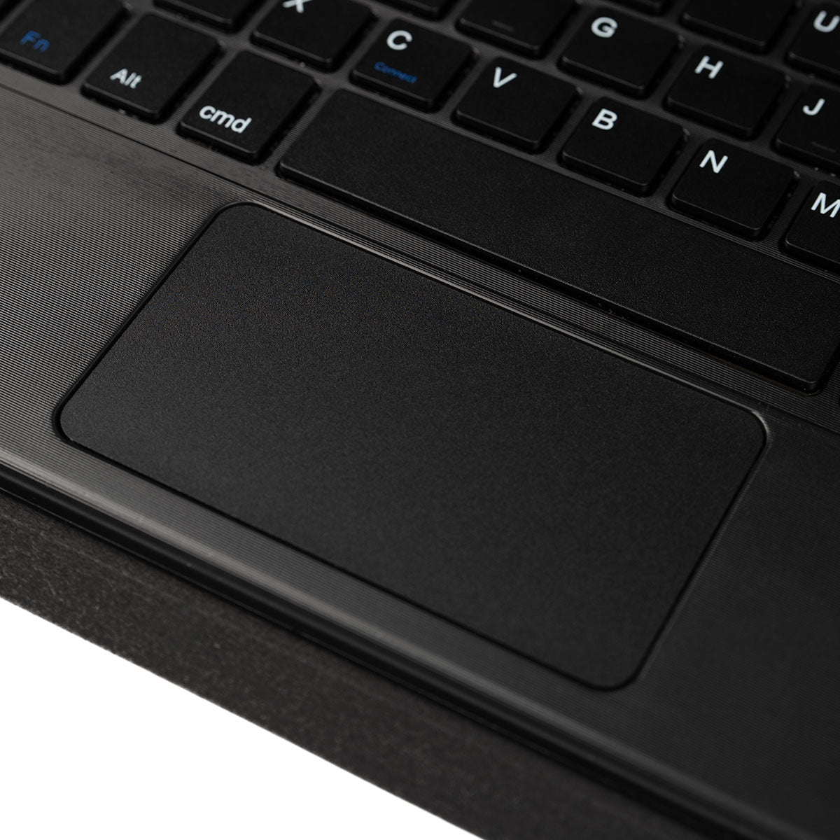 Galaxy Tab S10 Plus Zore Border Keyboard Tablet Case with Bluetooth Connection and Stand, Black 
