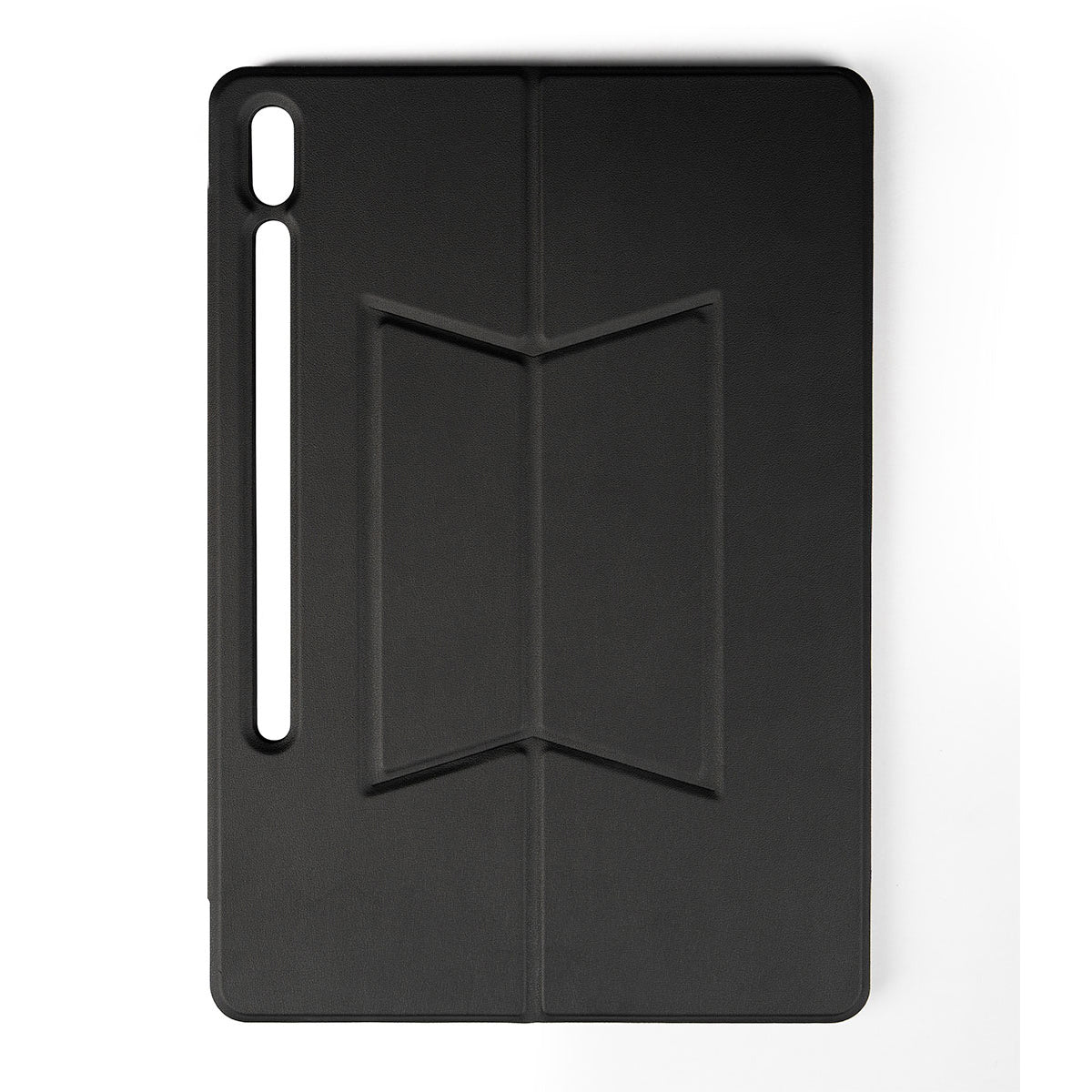 Galaxy Tab S10 Plus Zore Border Keyboard Tablet Case with Bluetooth Connection and Stand, Black 