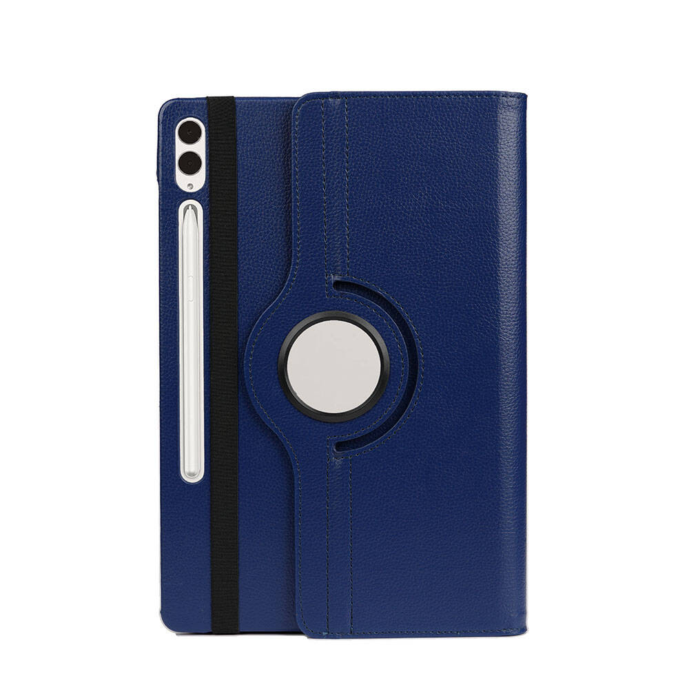 Galaxy Tab S10 Plus Zore Rotating Stand Case Black