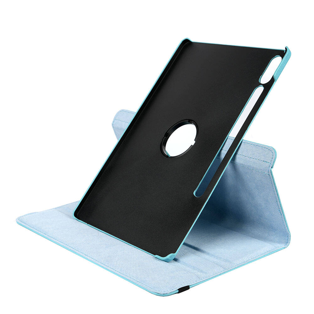 Galaxy Tab S10 Plus Zore Rotating Stand Case Blue