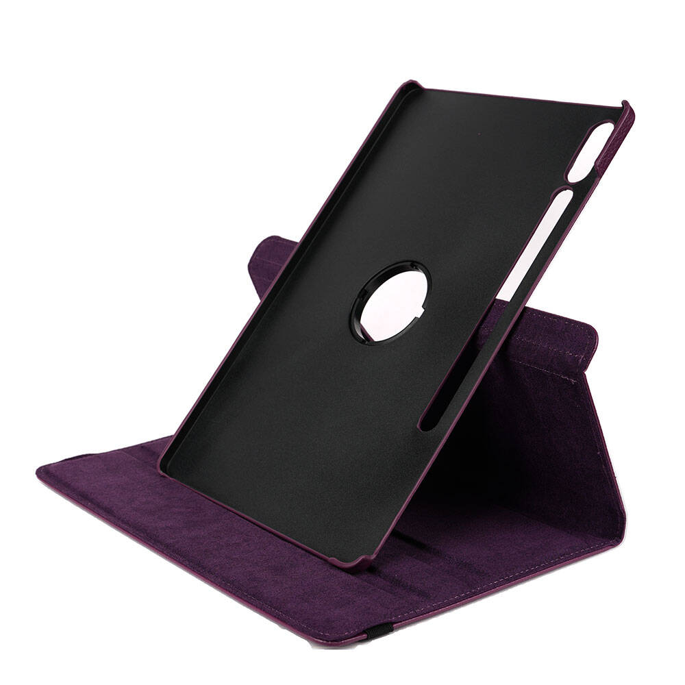Galaxy Tab S10 Plus Zore Rotating Stand Case Black