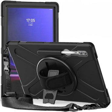 Galaxy Tab S10 Ultra Zore Defender Tablet Silikon Siyah