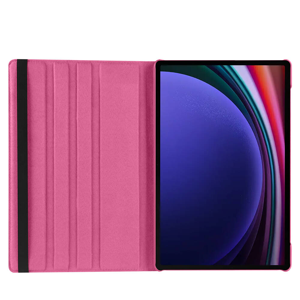 Galaxy Tab S10 Ultra Zore Rotating Stand Case Red