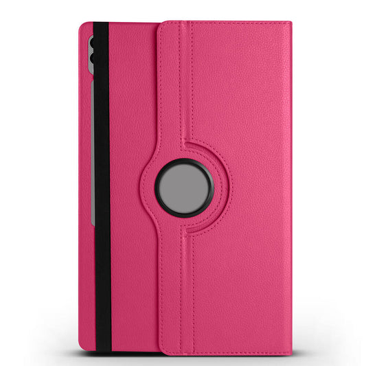 Galaxy Tab S10 Ultra Zore Rotating Stand Case Pink Dark