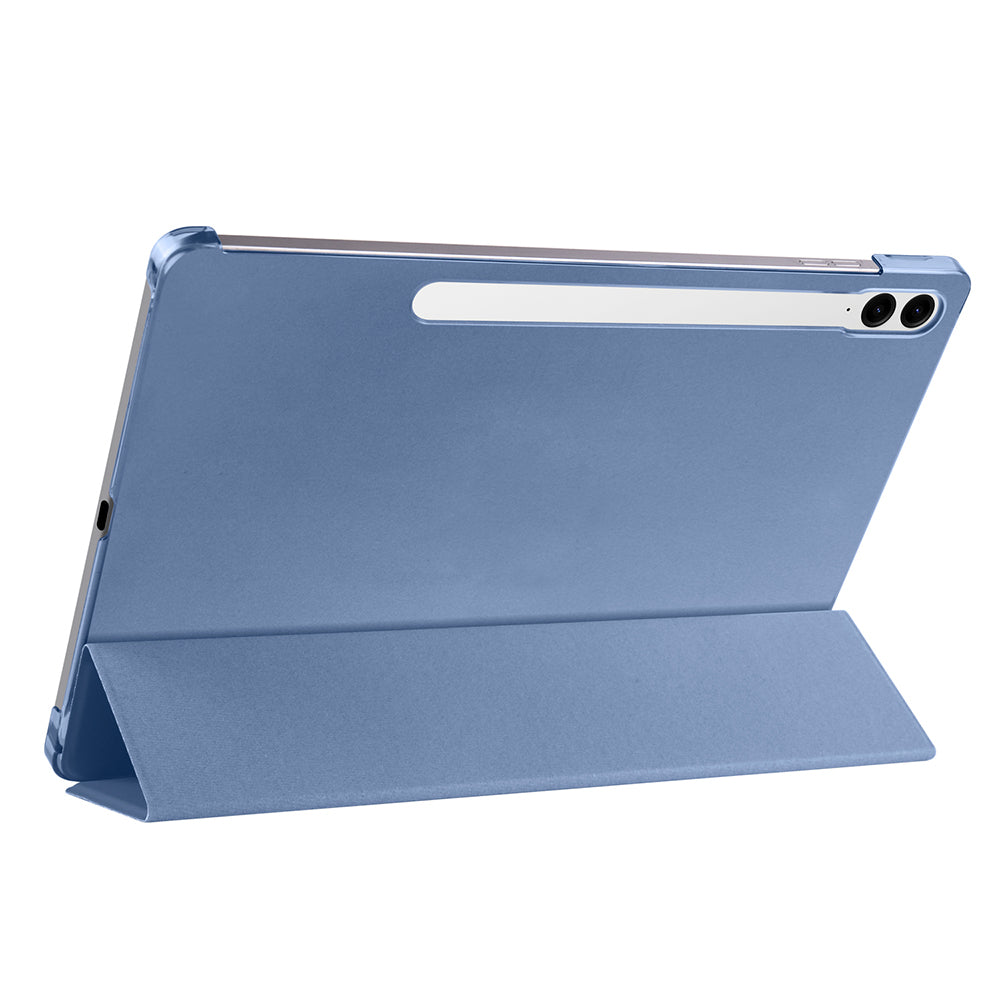 Galaxy Tab S9 FE Plus Zore Smart Cover with Pen Compartment and Stand 1-in-1 Case Lilac