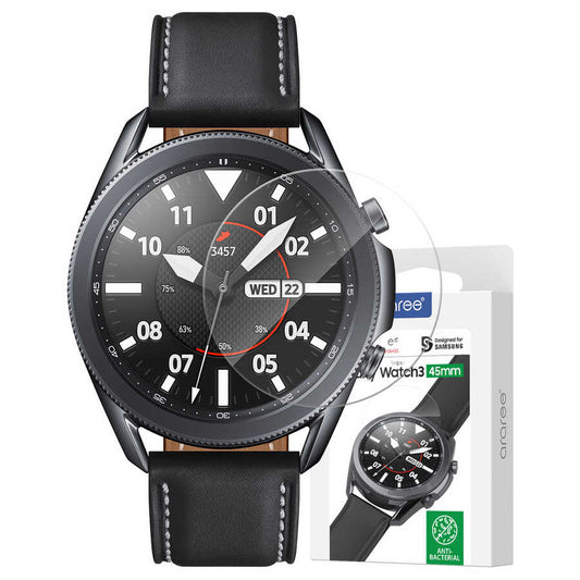 Galaxy Watch 3 45mm Araree Subcore Tempered Screen Protector Colorless 