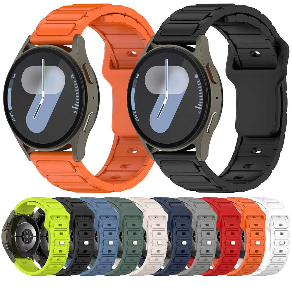 Galaxy Watch 46mm Zore KRD-132 22mm Silicone Band Strap Orange 