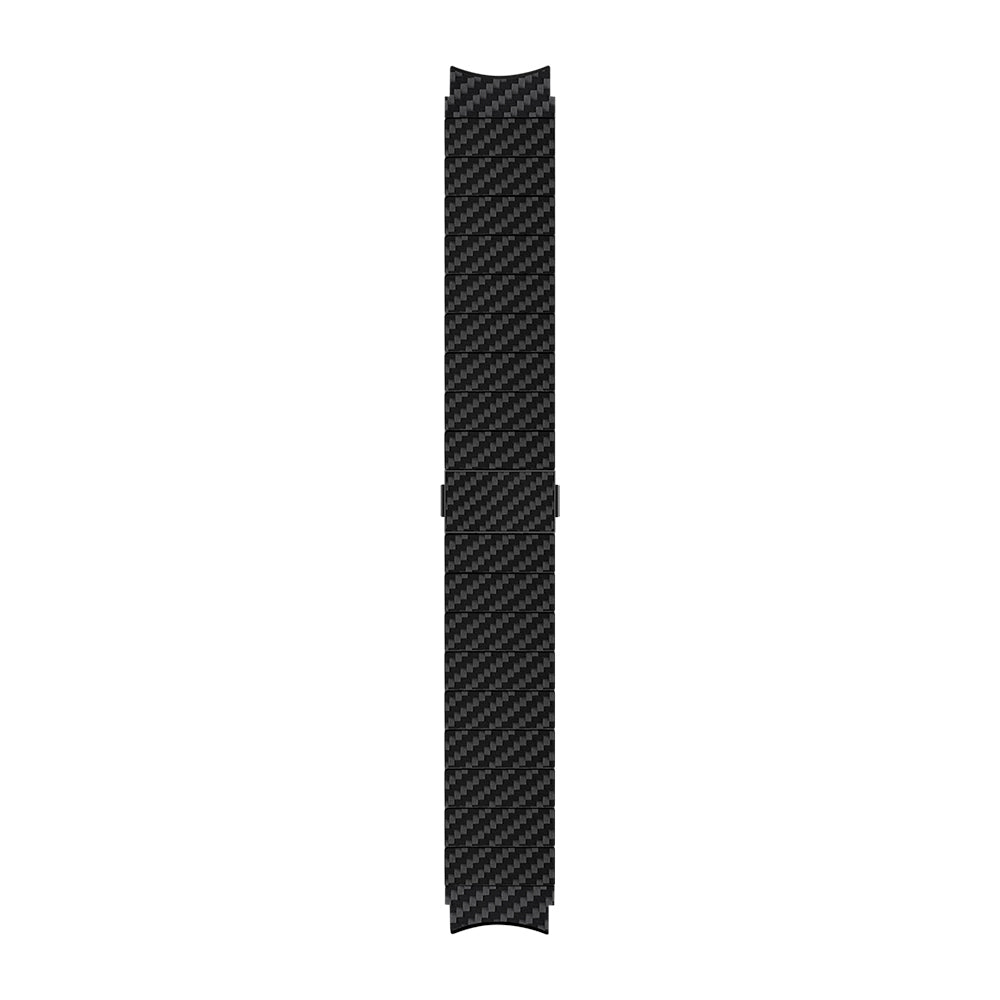Galaxy Watch 5 40mm Karbon Fiber Pitaka Modern Serisi Black-Grey Twill Kordon Siyah-Gri