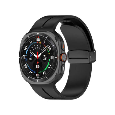 Galaxy Watch 8 40mm KRD-84 22mm Silikon Kordon Koyu Gri