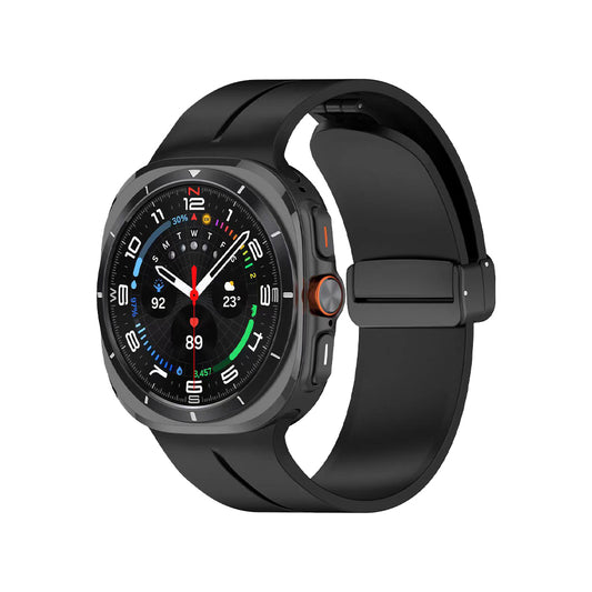 Galaxy Watch 8 40mm KRD-84 22mm Silikon Kordon Siyah