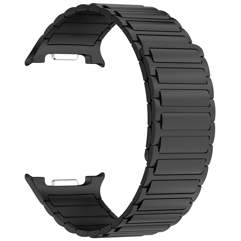 Galaxy Watch 8 Zore KRD-146 Silicone Band Strap Starlight-Orange 