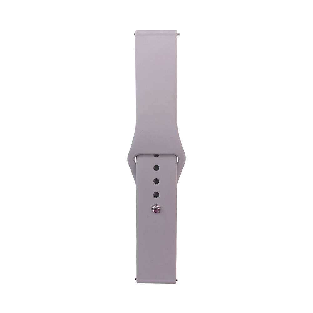 Galaxy Watch Active 2 40mm Band Serisi 20mm Klasik Kordon Silikon Strap Kayış