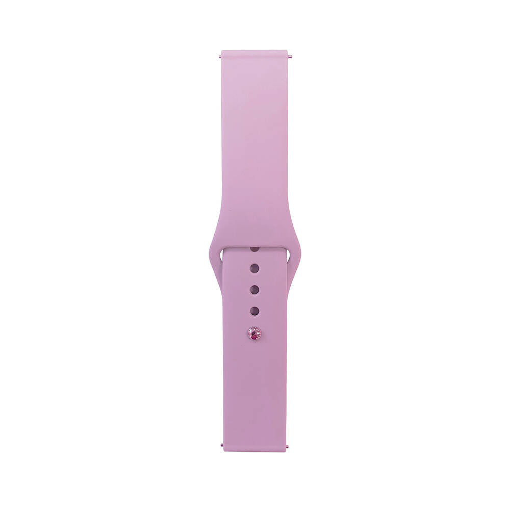 Galaxy Watch Active 2 40mm Band Serisi 20mm Klasik Kordon Silikon Strap Kayış