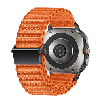 Galaxy Watch Ultra 47mm Zore KRD-120 Naylon Kumaş Hasır Örgülü Kordon