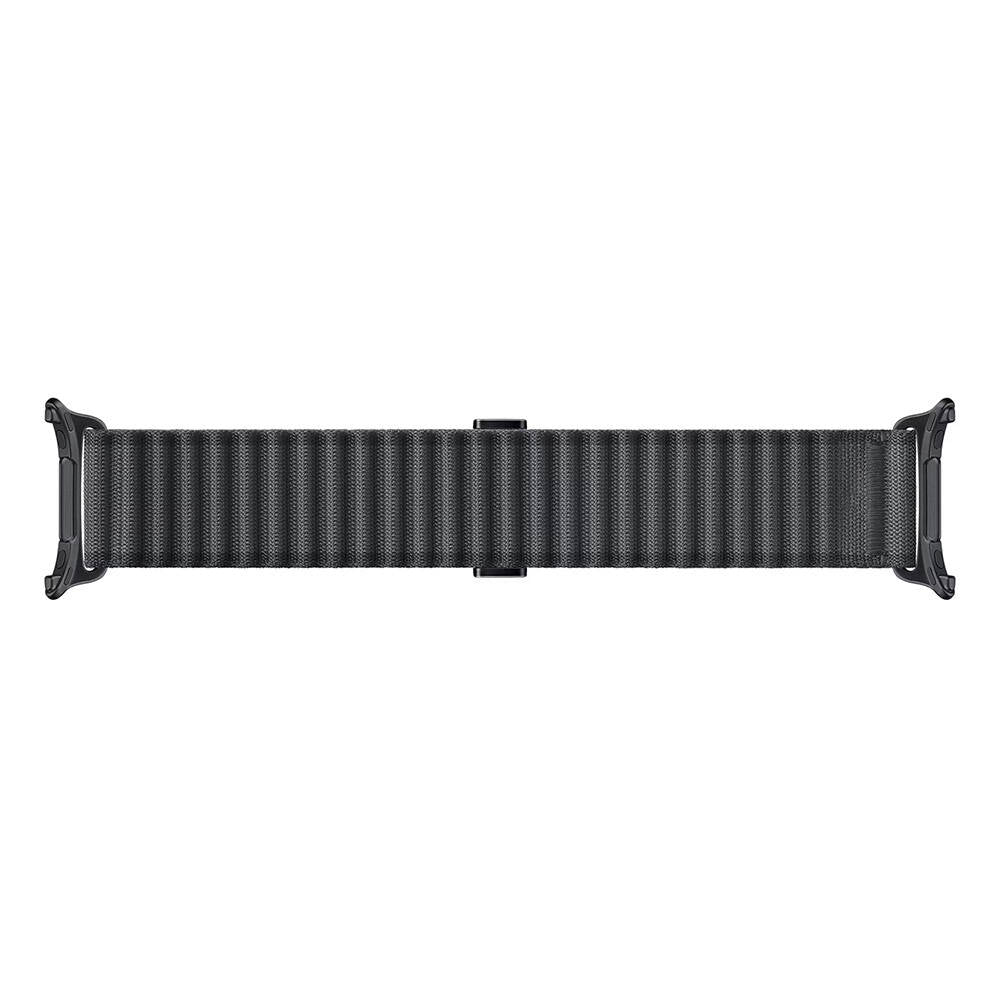 Galaxy Watch Ultra 47mm Zore KRD-120 Nylon Fabric Braided Strap Black 