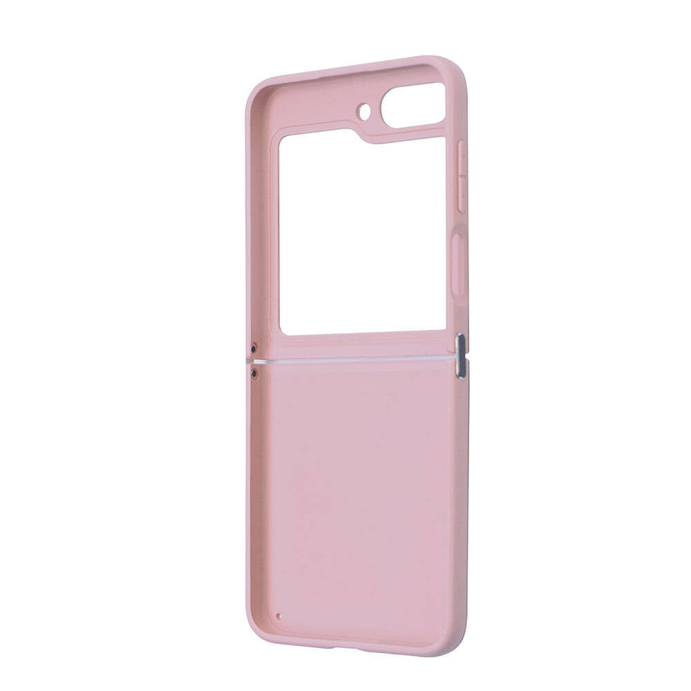 Galaxy Z Flip 5 Case Guess Original Licensed Glitter Script Cover Gold with Text Logo